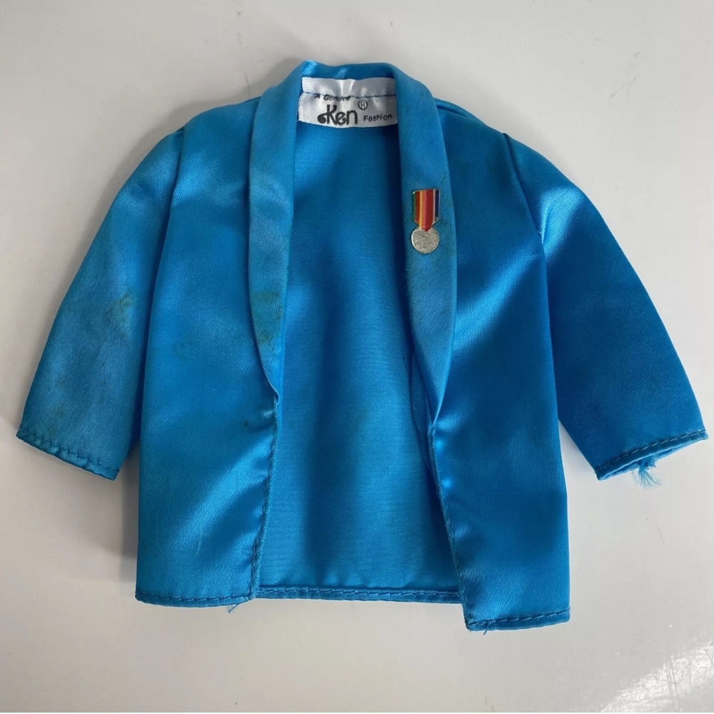 Barbie Ken & The Rockers Derek Doll Fashion #2691 Blue Jacket w/ Medal 1985 Vtg